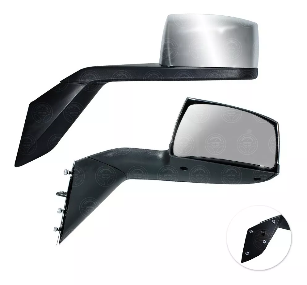 Espejo lateral para camión para cofre