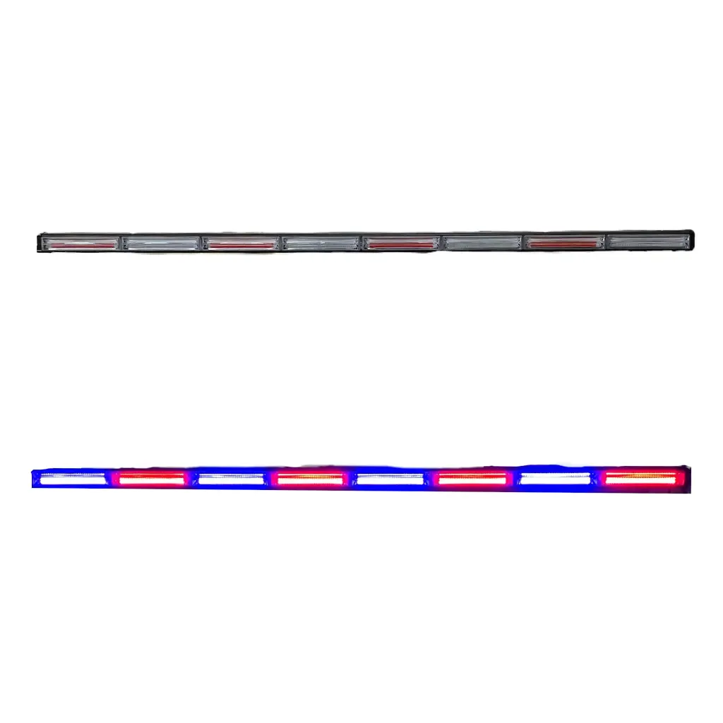 Torreta de 8 módulos intercalado (1 rojo, 1 azul)