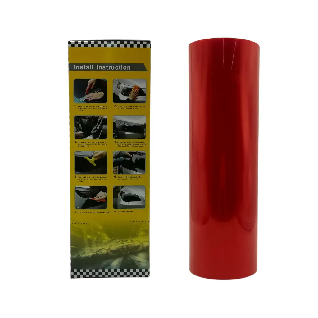 Laminex rojo autoadherible 0.30 X10 M
