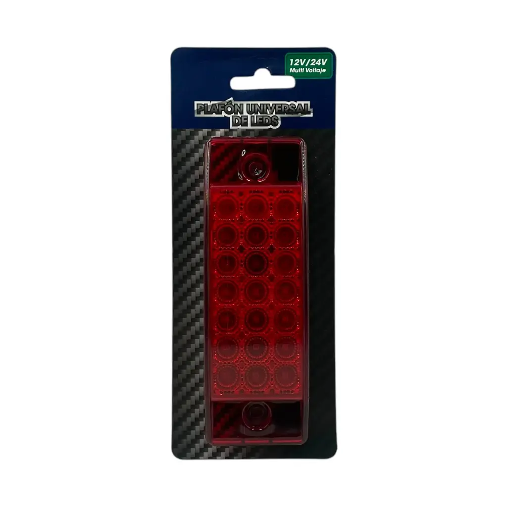 Plafón universal de 21 LED 12/24V con funciones 