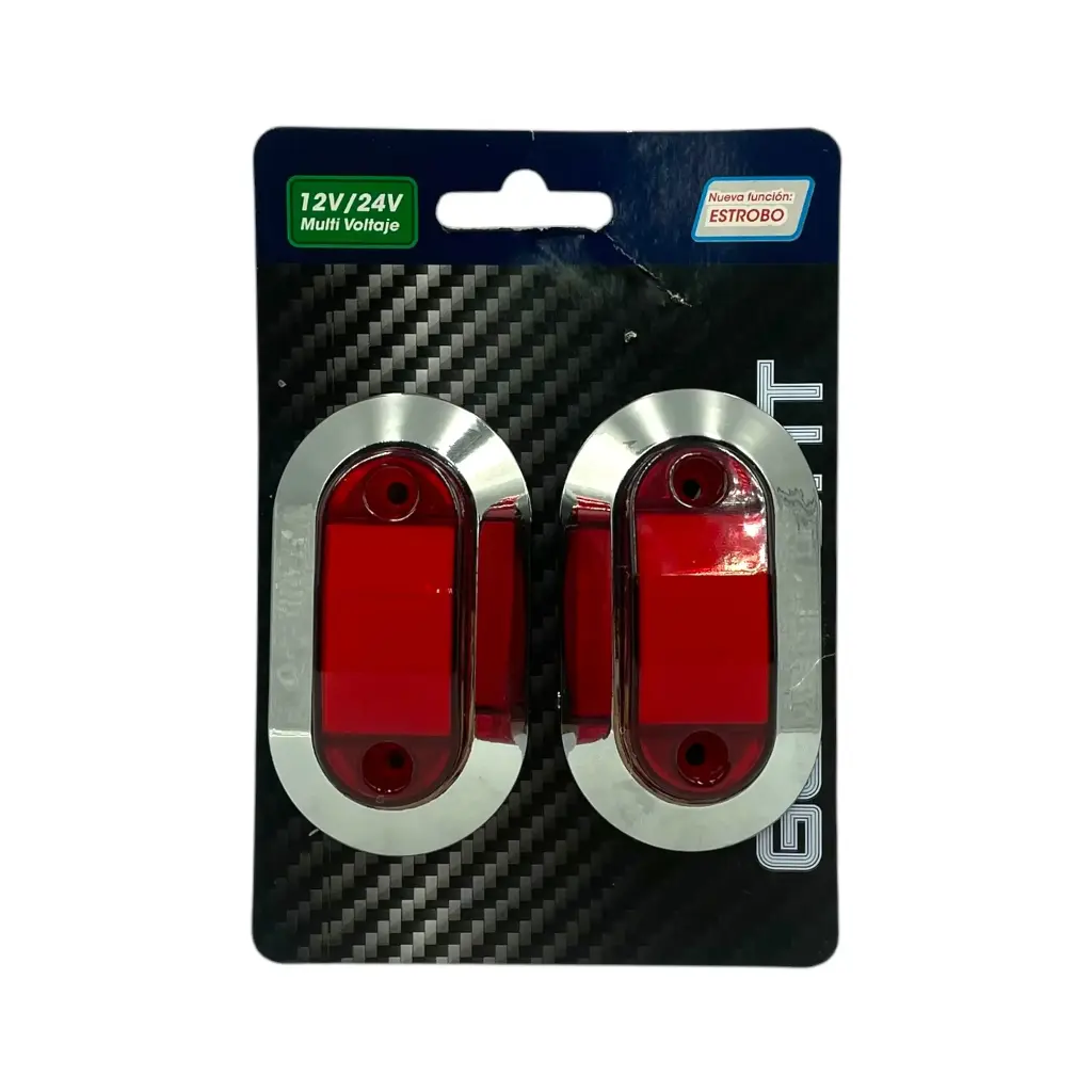 Plafón lateral universal con luz GLO
