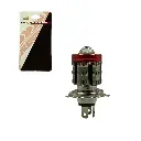 Faro LED para moto lente H4 con ojos angulares