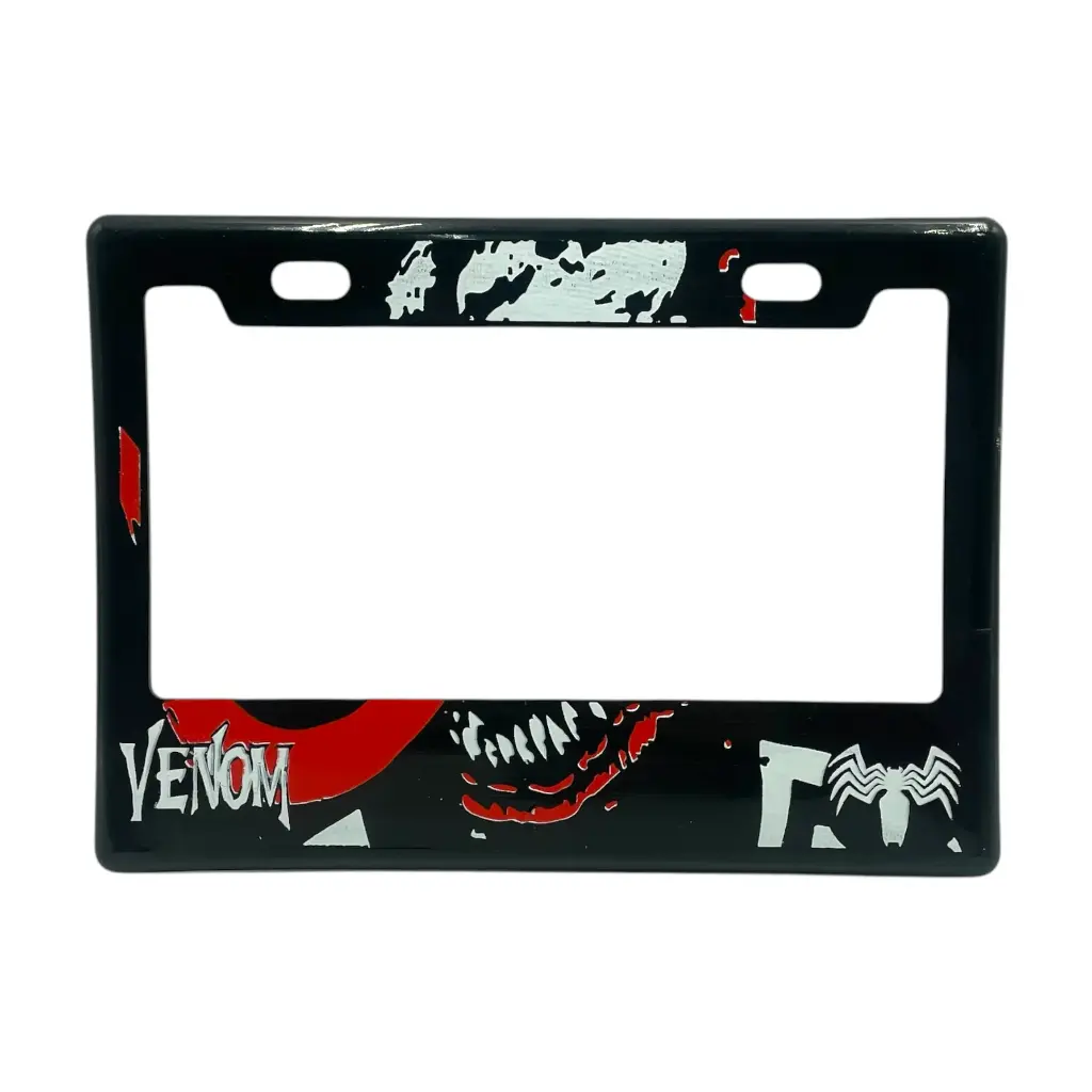Portaplaca para motocicleta Venom