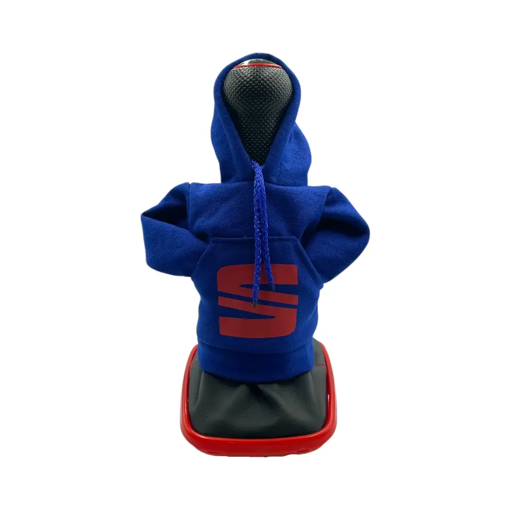 [SUDADERA-SEAT-AZ] Funda para palanca de sudadera Seat (Azul)