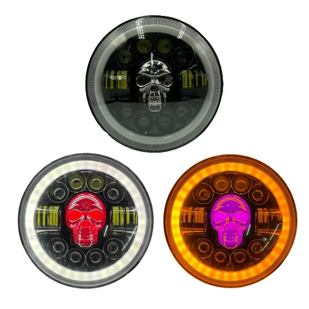 Unidad Skull Glow RGB