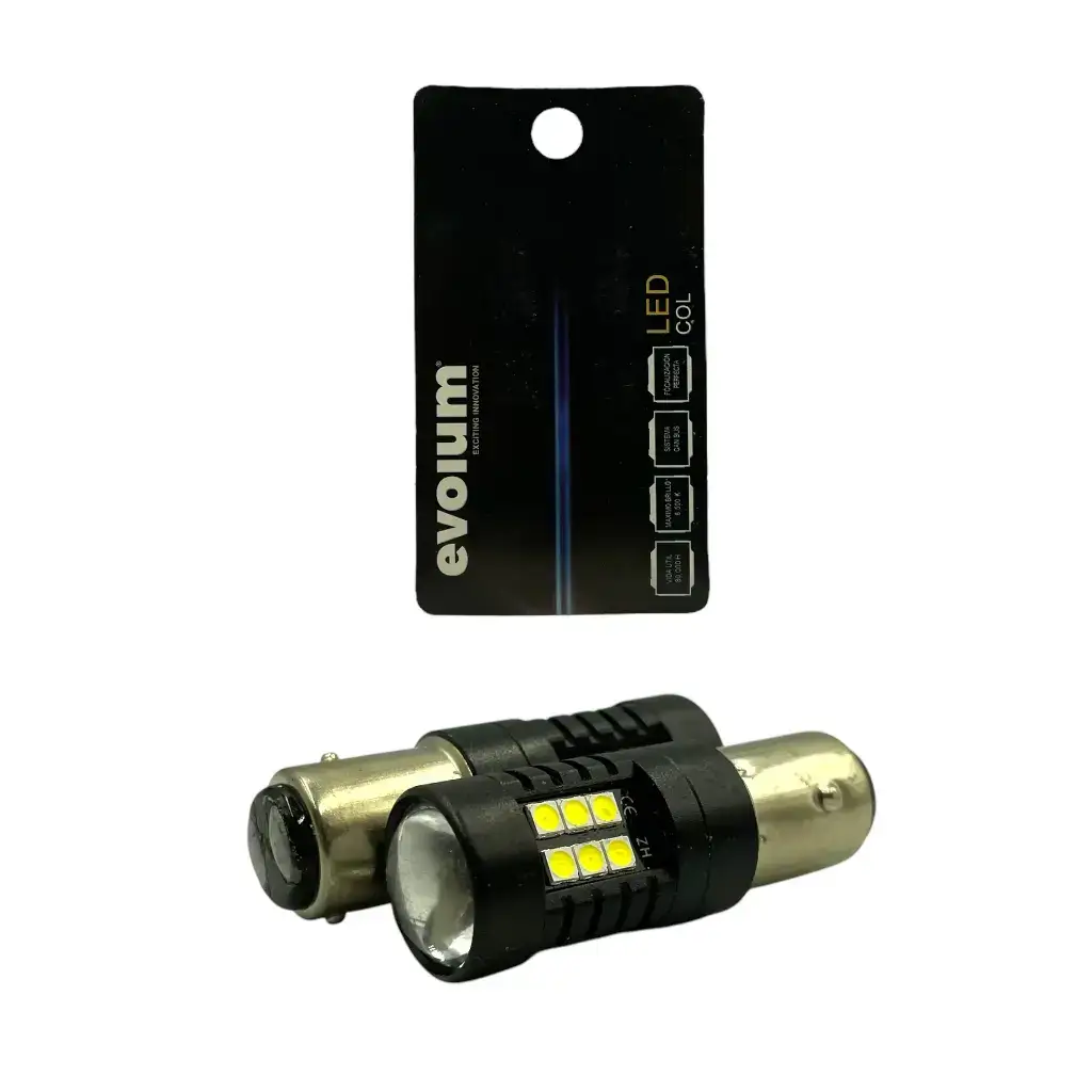 [1157-21SMD-W-SEIS] Foco premium Evolum con lupa (1157)