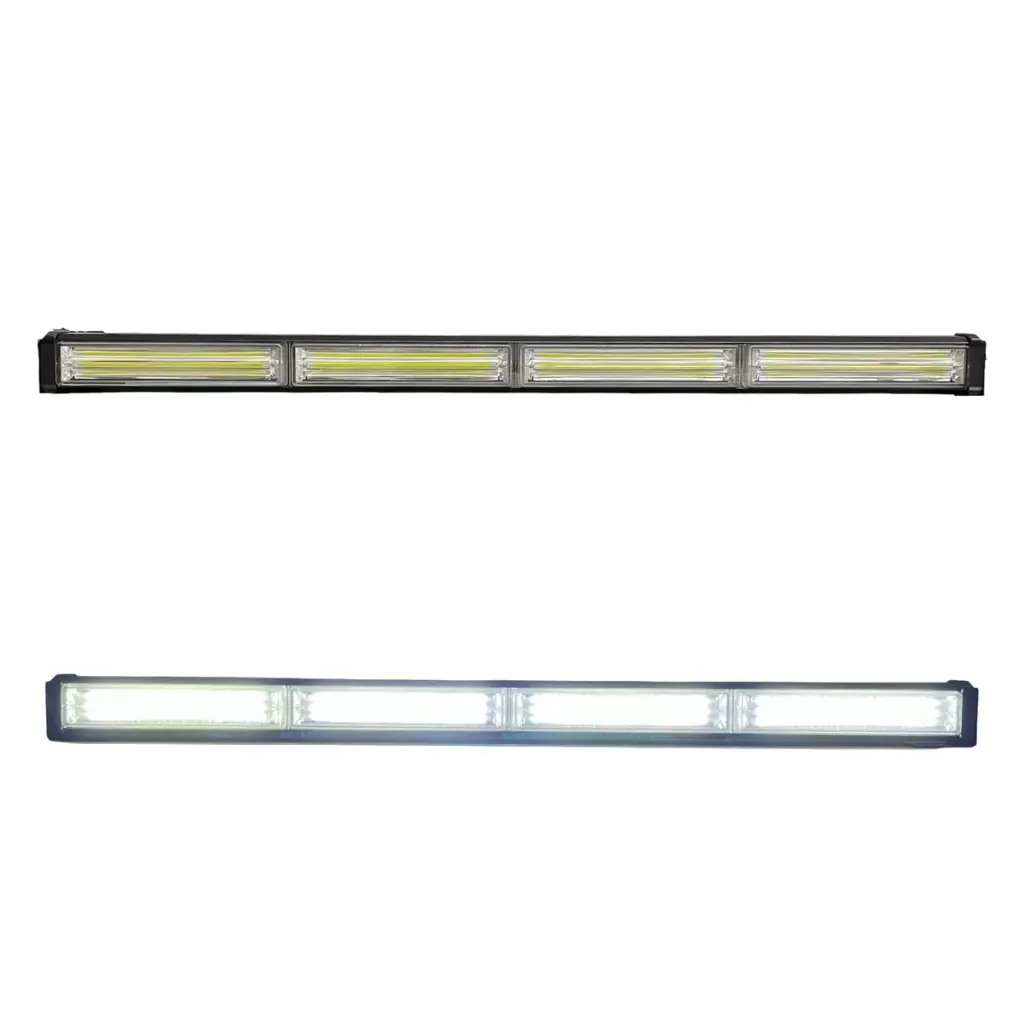 Barra LED de 4 paneles cob con funciones Iron blanco