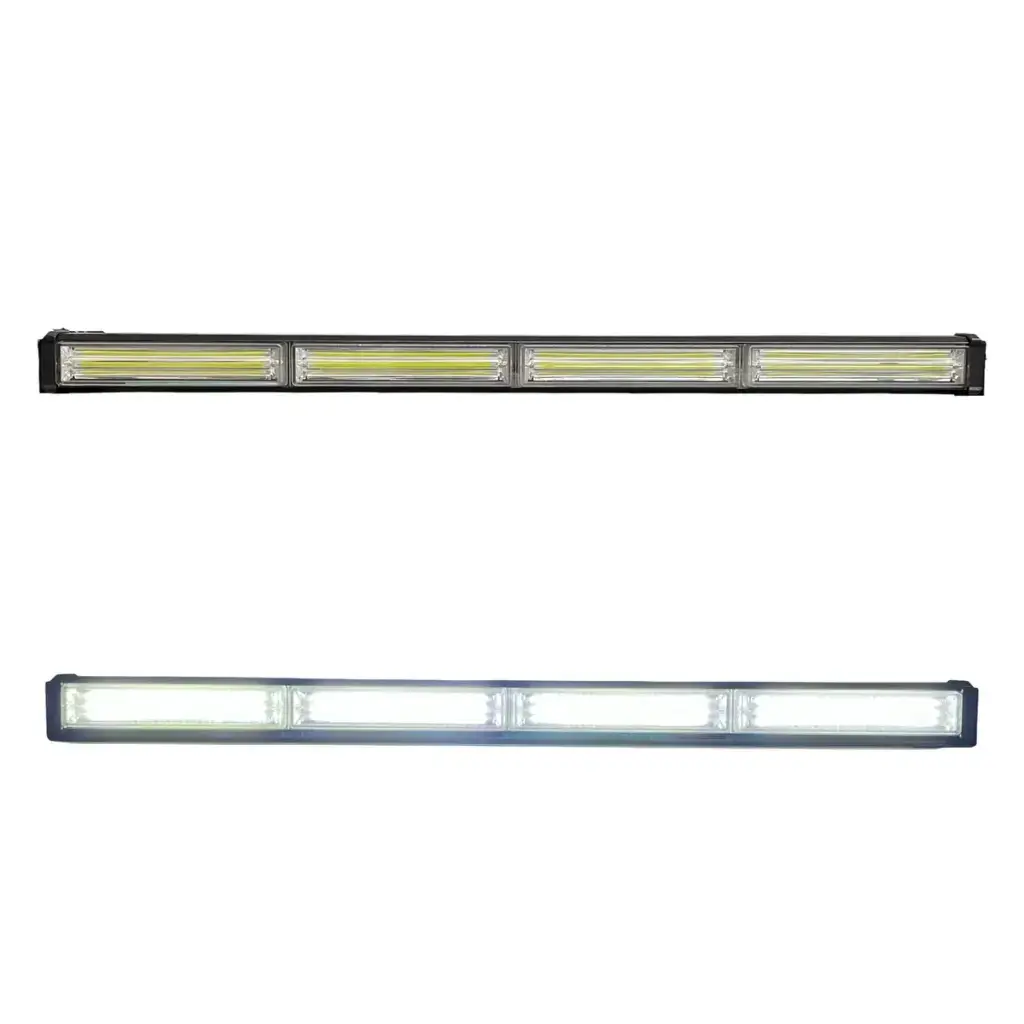 Barra LED de 4 paneles cob con funciones Iron blanco