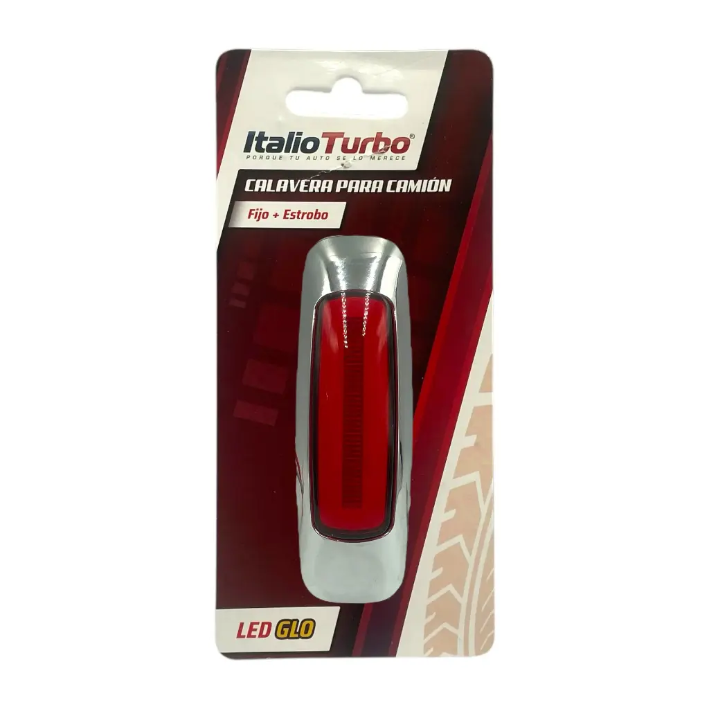 Plafon para camion TurboGlow con base cromada