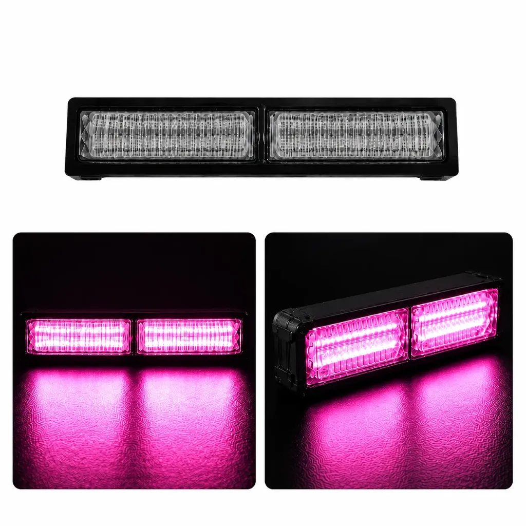 [BAR30SINGLEPKF] Barra LED rosa de 2 paneles COB con múltiples funciones