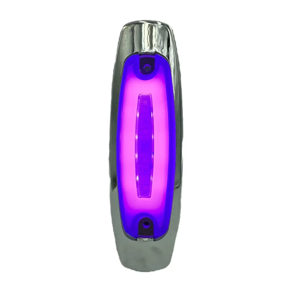 [MULT/GEL6740/STR/PU] Plafón universal de 4 LED con GLO (varios colores) (Morado)