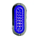 Plafón LED ovalado con aro de Gel