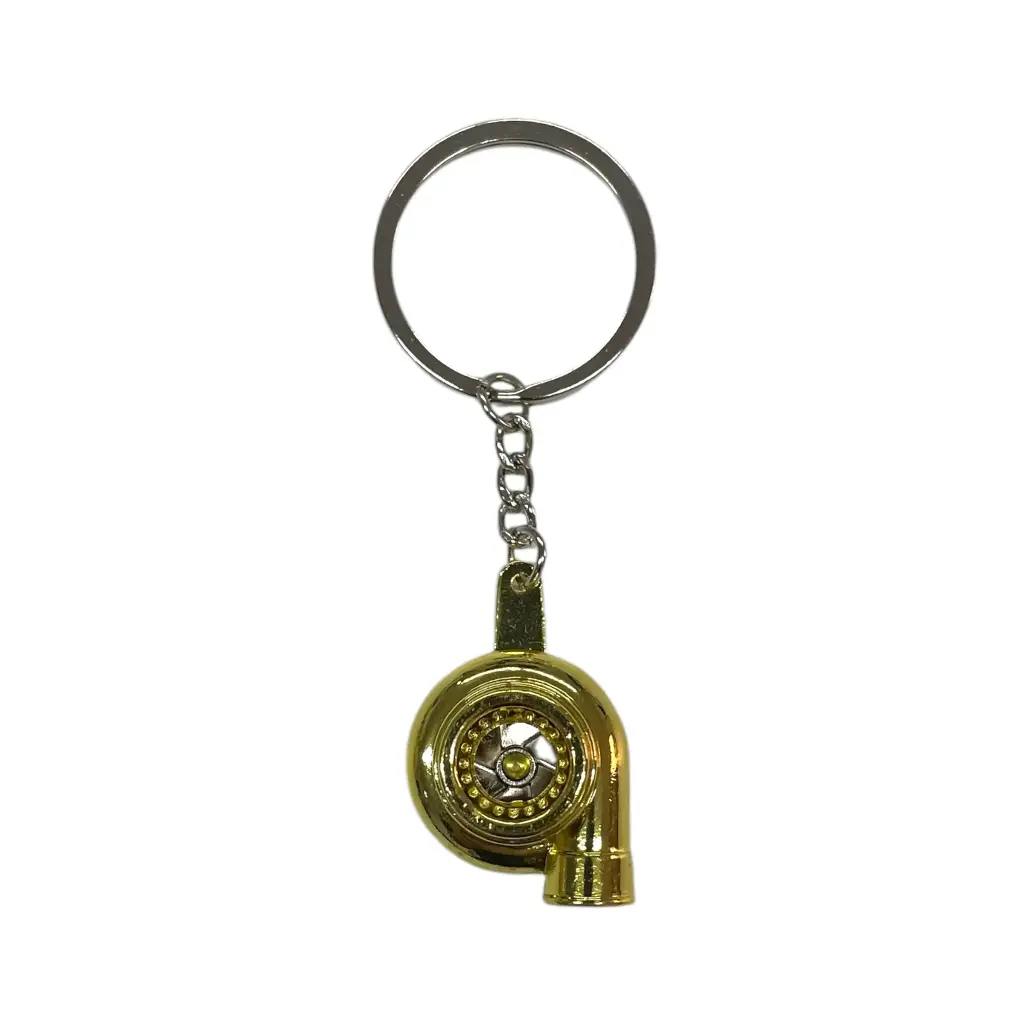Llavero turbo amarillo