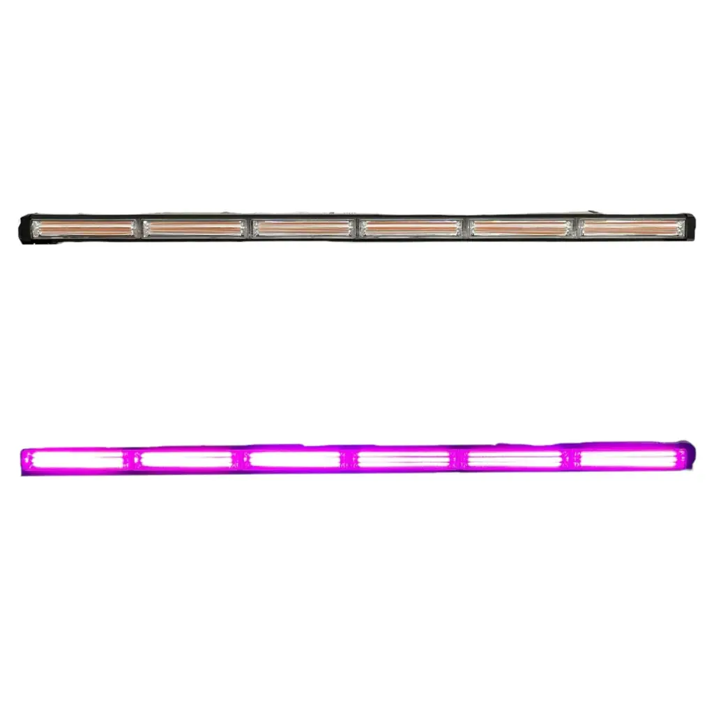 Barra LED rosa de 6 paneles COB con múltiples funciones