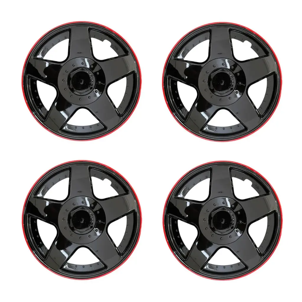 Tapón de rin 14" con cinta universal