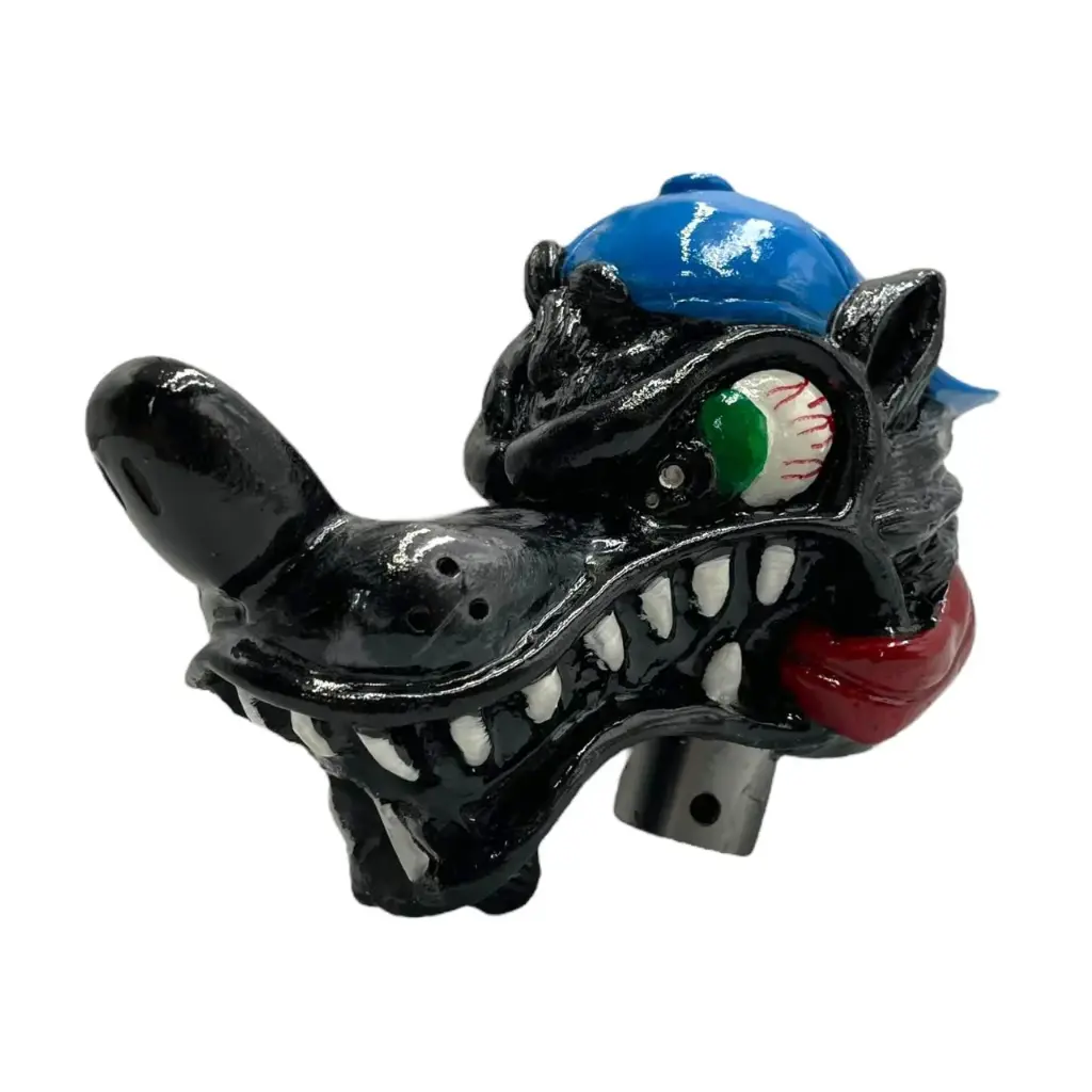 Perilla de velocidades "Wolf azul"