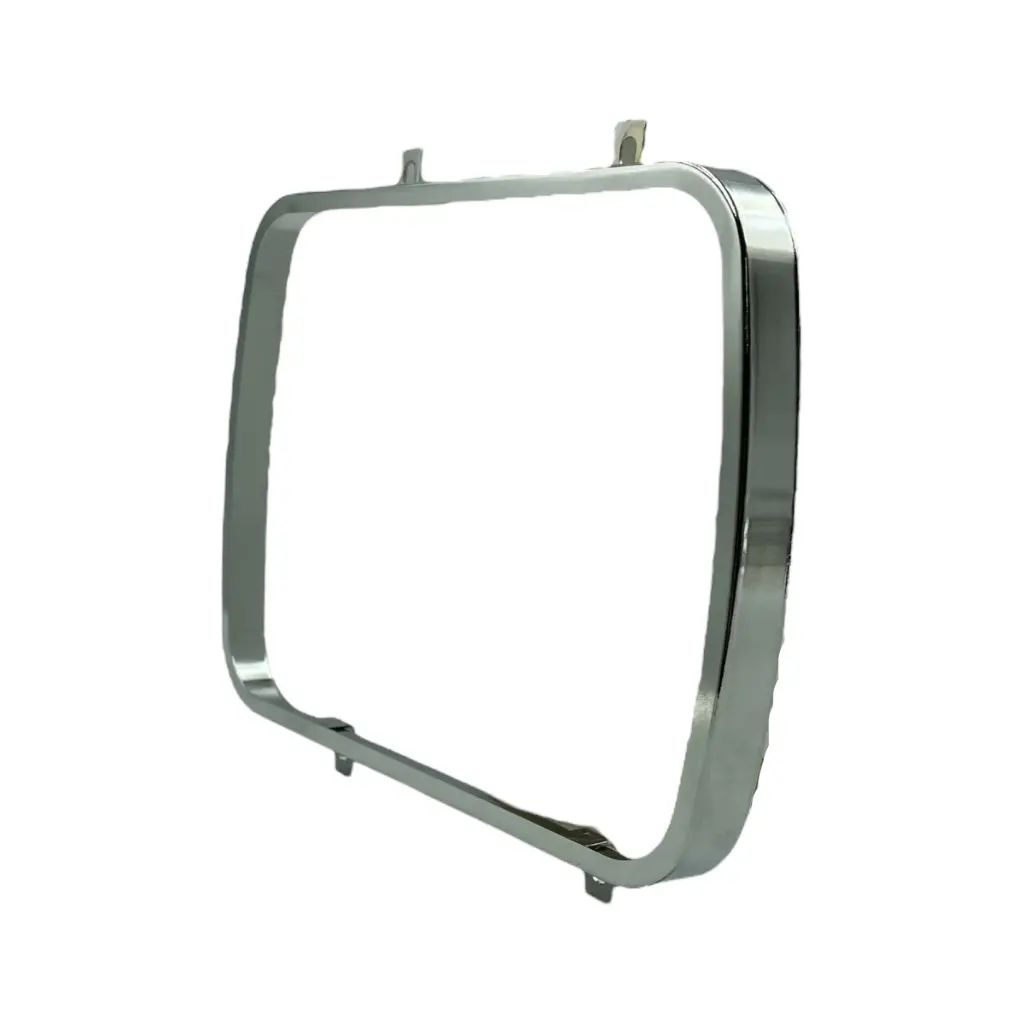 Sujetador bisel cromado para unidad de 7" (por par)