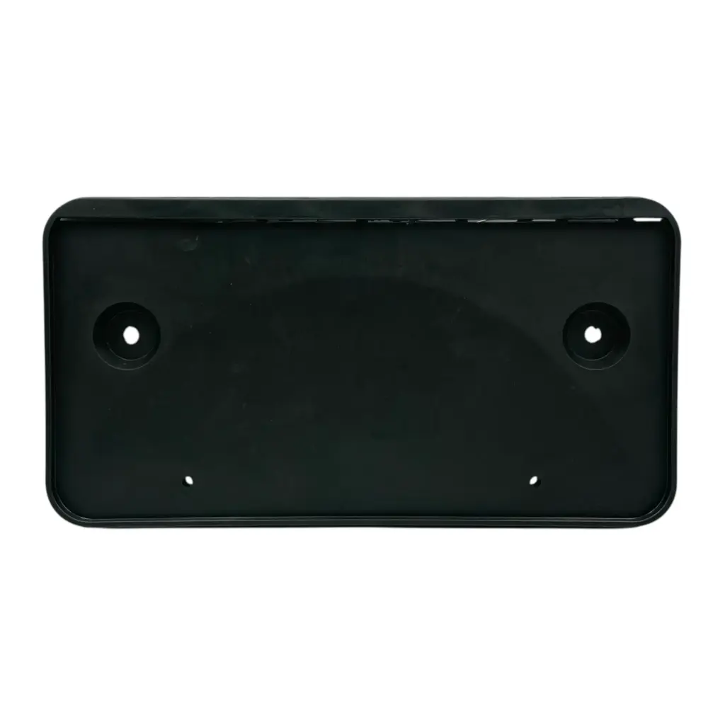 Portaplaca universal negro mate 