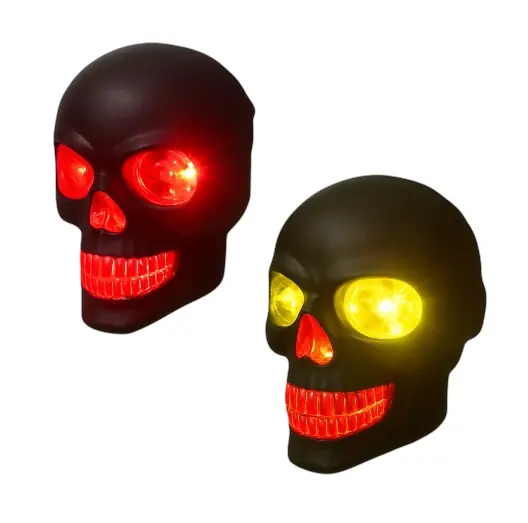 Direccional secuencial LED tipo calavera universal amarillo/rojo