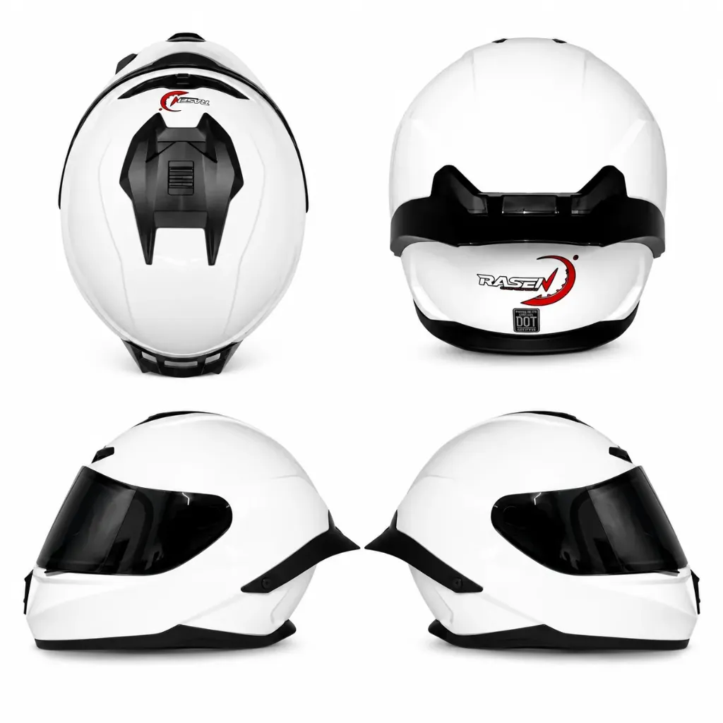 [CAS-CER-10301XL] Casco cerrado blanco