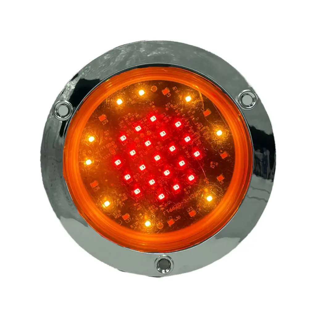 Plafón universal 39 LED con luz giratoria