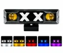Faro LED con DRL blanco/amarillo
