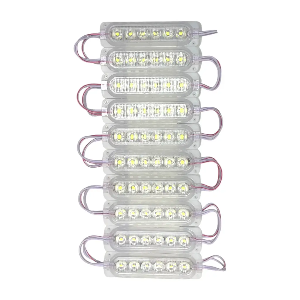Modulo de 6 LED blanco (Tira de 20 piezas)