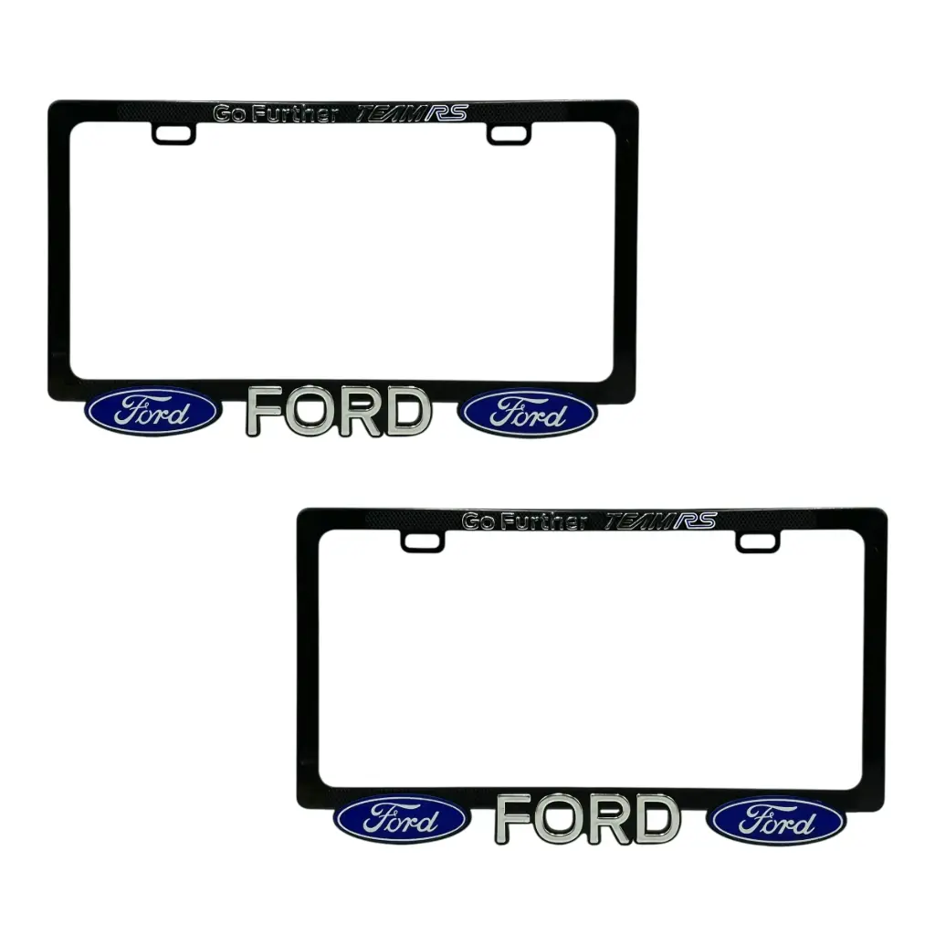 Portaplaca premium logo Ford 