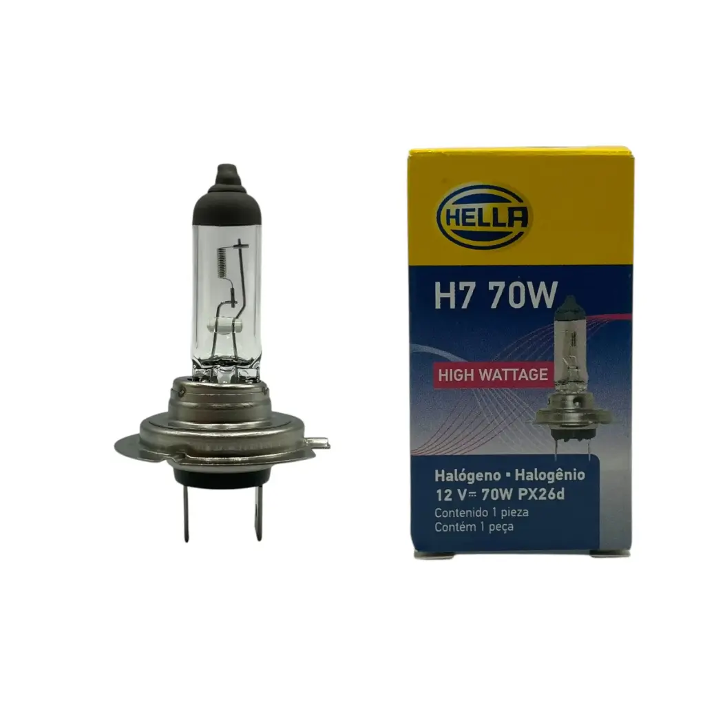 Foco Hella H7 halógeno 70w