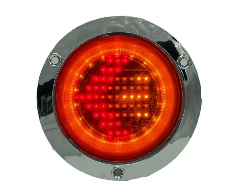 Plafón universal rojo/ámbar 54 LED tipo flecha