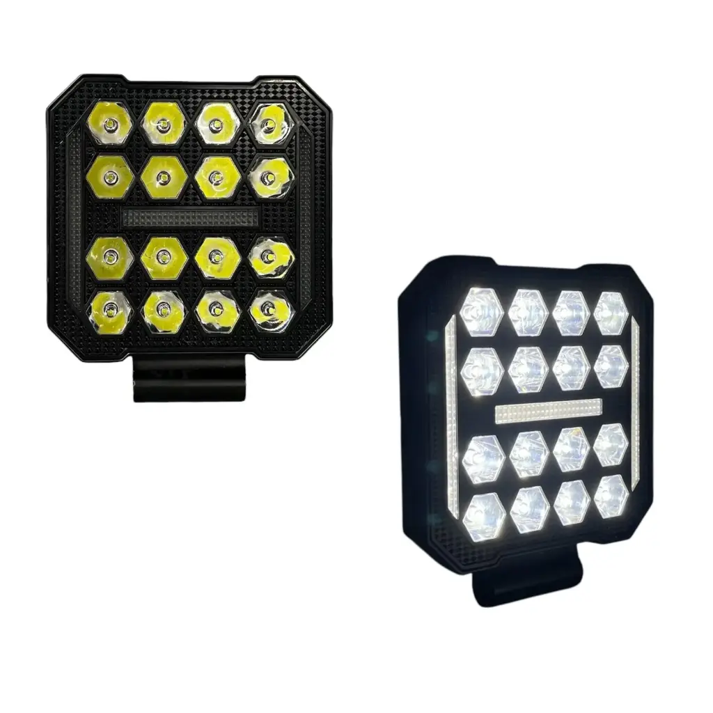 Faro cuadrado LED blanco