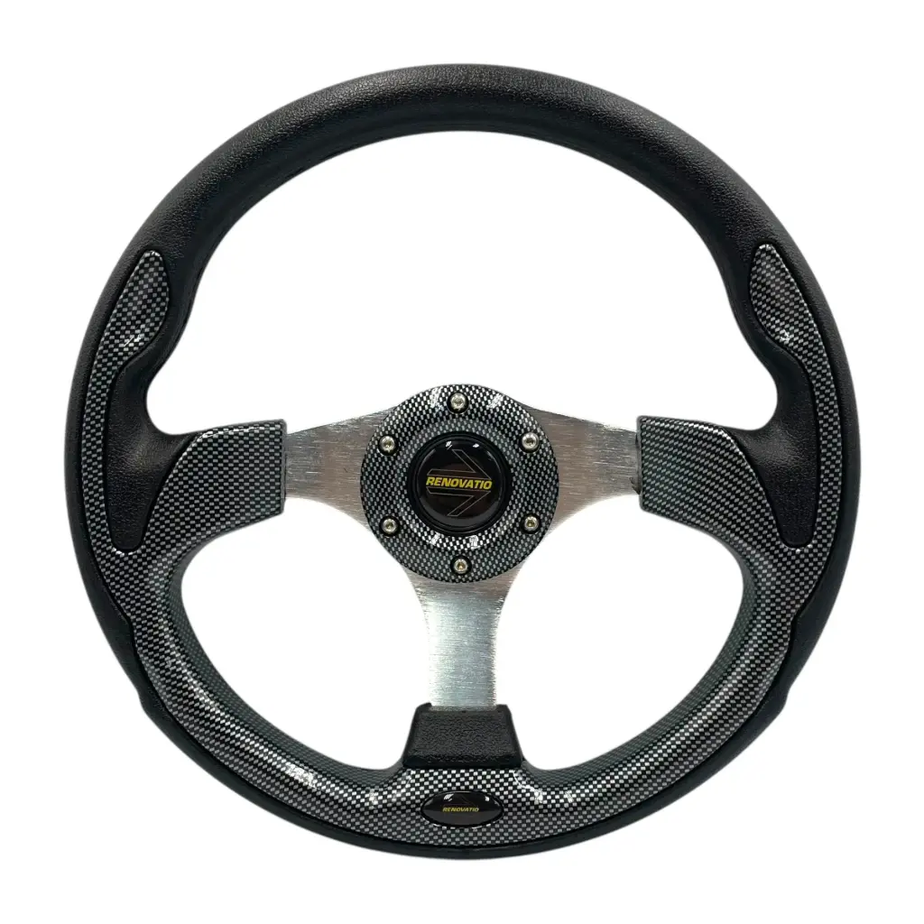 Volante automotriz tipo fibra