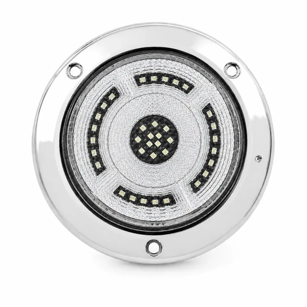 [TR-113 BLANCO] Plafón de Evolum redondo blanco de 36 LED 