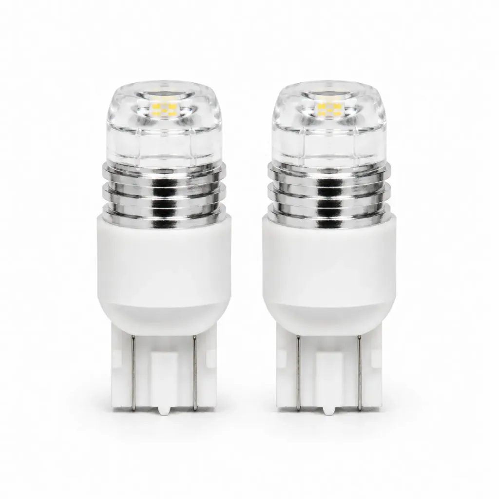 [FO-LE74403FC] 7440 de 3 LED con lupa blanco