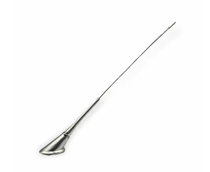 Antena tipo golf GTI color plata