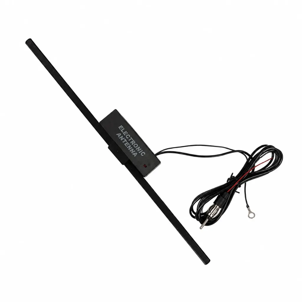 [AN-223] Antena para parabrisas con foco y base Negro