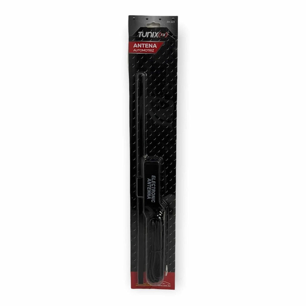 Antena para parabrisas con foco y base Negro