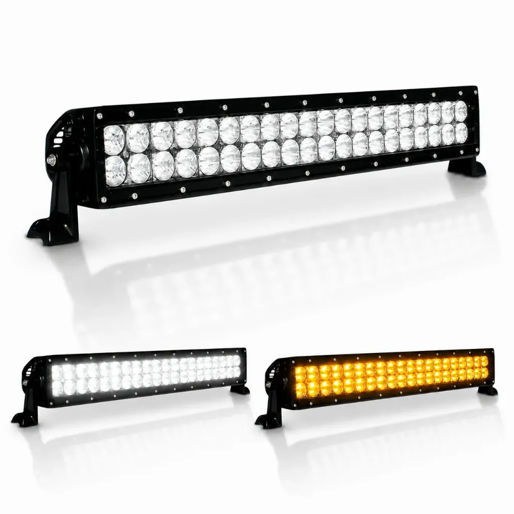 [BAR120EPIBAF] Barra LED bicolor blanco/ámbar 56CM