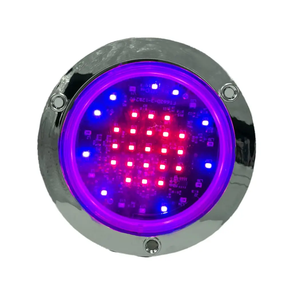 Plafón universal 39 LED con luz giratoria