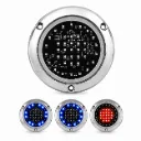 Plafón universal 39 LED con luz giratoria