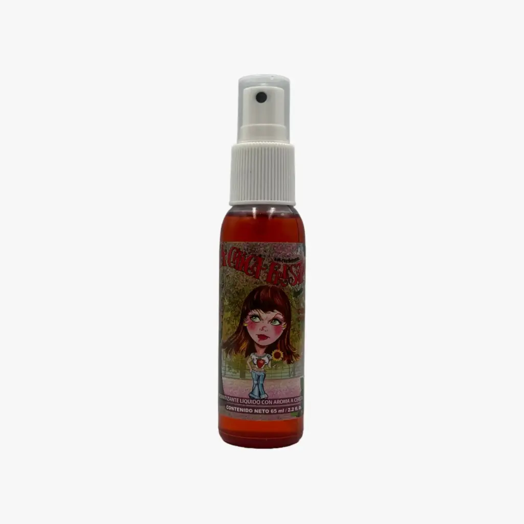 Aromatizante de cereza Chica Fresita en spray mini