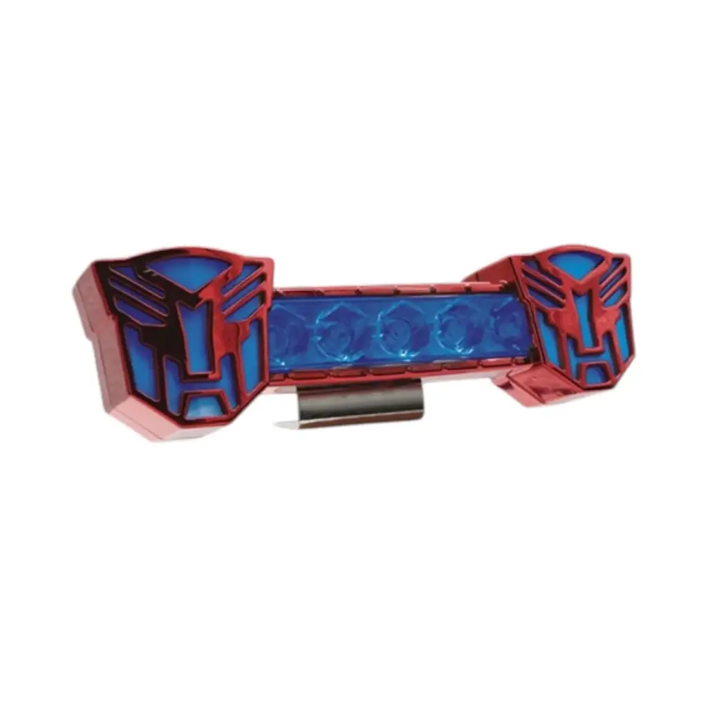 [RS-LED-13071BU] Barra LED azul decorativa tipo robot con carcaza de color función estrobo