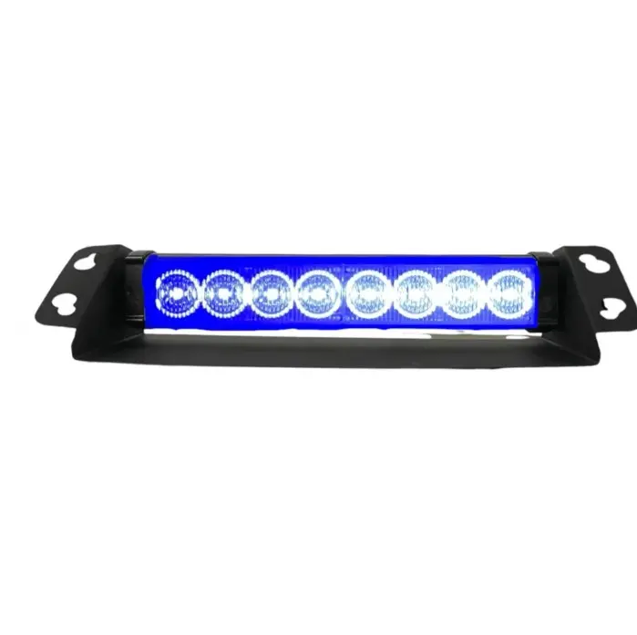 Barra azul de 8 LED con base multifunciones (12V)