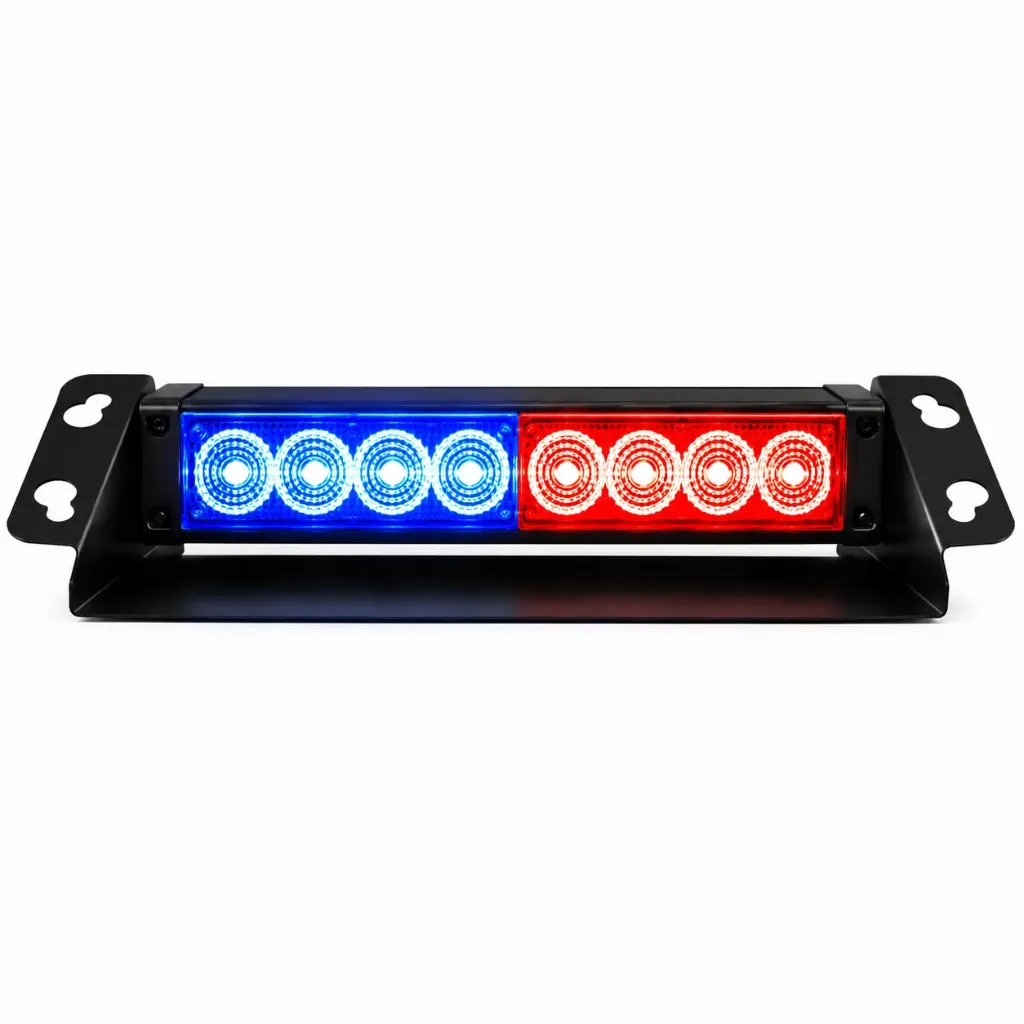 [BAR30VICERBF] Barra codigo patrulla de 8 LED con base multifunciones (12V)