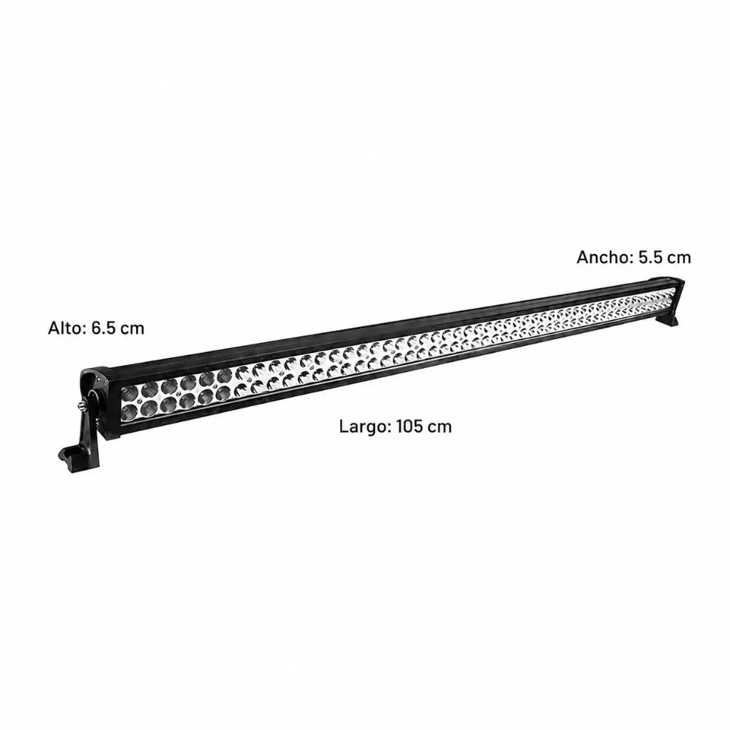 [LAL0240-SAI] Barra de LED recta multivoltaje con función fijo y estrobo 105 cm
