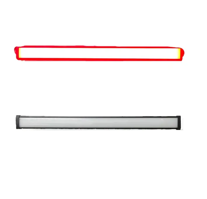 Barra roja de gel con 80 LED con funciones 12/36V