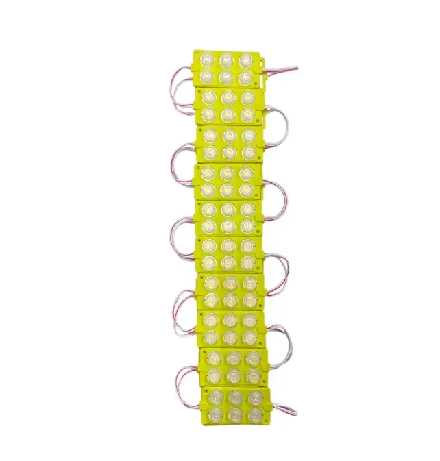 [RS-MOD-4006Y]  Módulo ámbar de 6 LED tipo sombrero (Tira de 20 piezas)