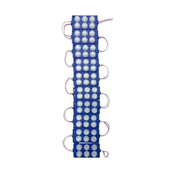 Módulo azul de 6 LED tipo sombrero (tira de 20 piezas)
