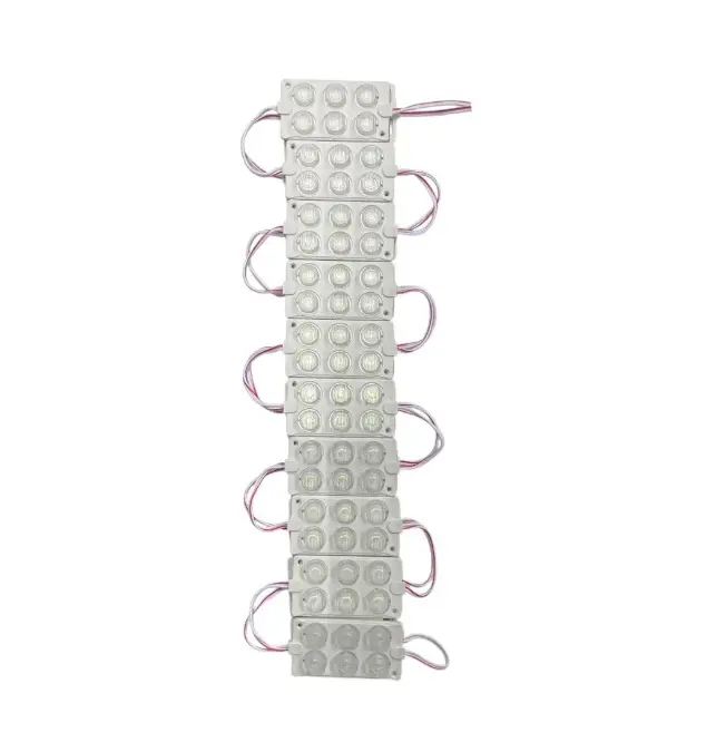 Módulo blanco de 6 LED tipo sombrero (tira de 20 piezas)