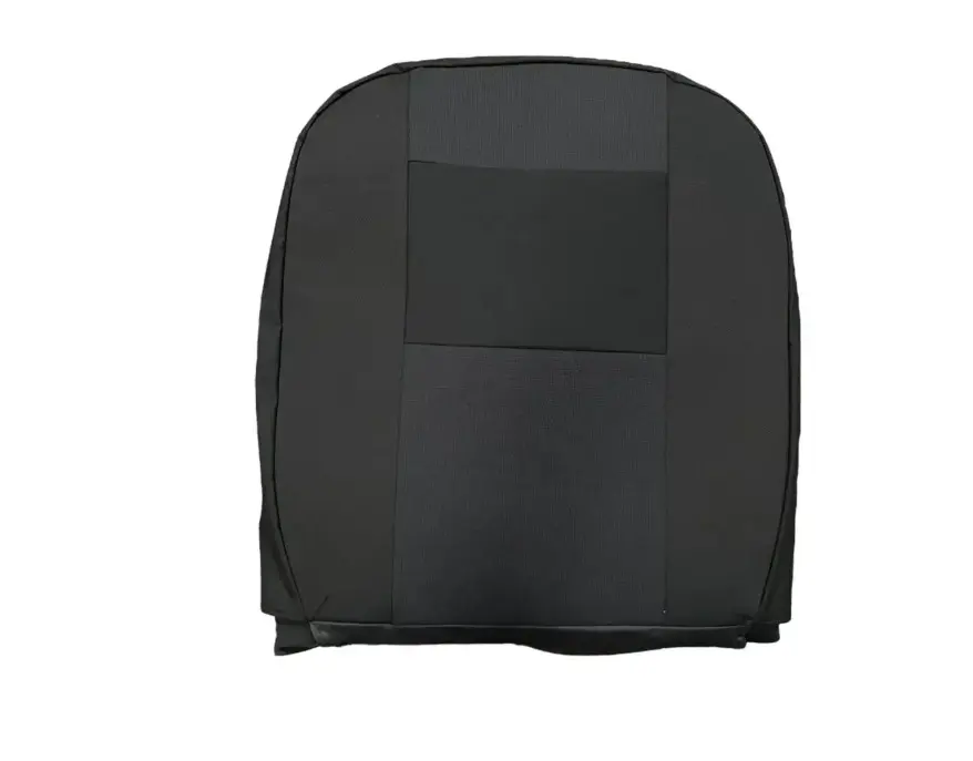 Cubre asiento negro cabecera separada (Juego completo, delanteros y traseros)